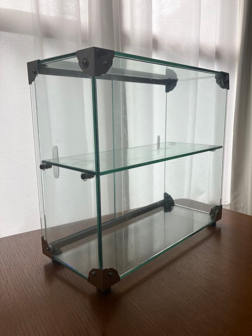 ガラスケース　コレクションケース　ビンテージ　昭和レトロ　什器