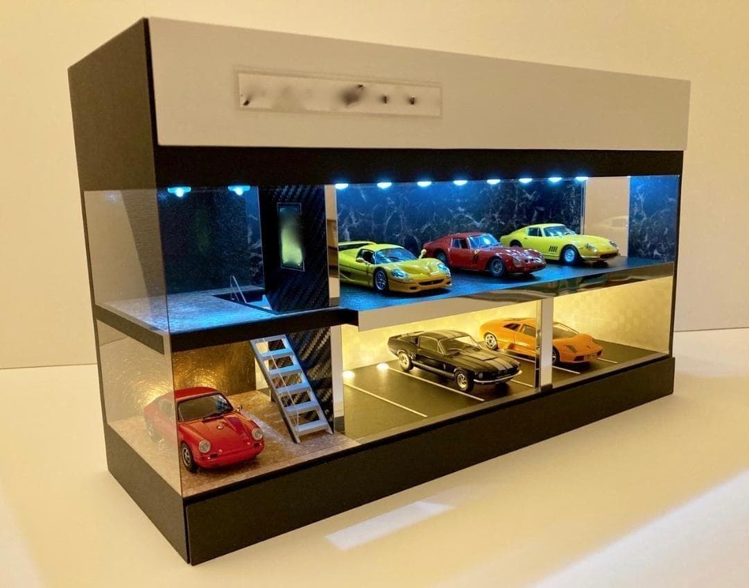 kovoxyオーダー品・ 2層式・ディスプレーBOX / ネオジオラマ