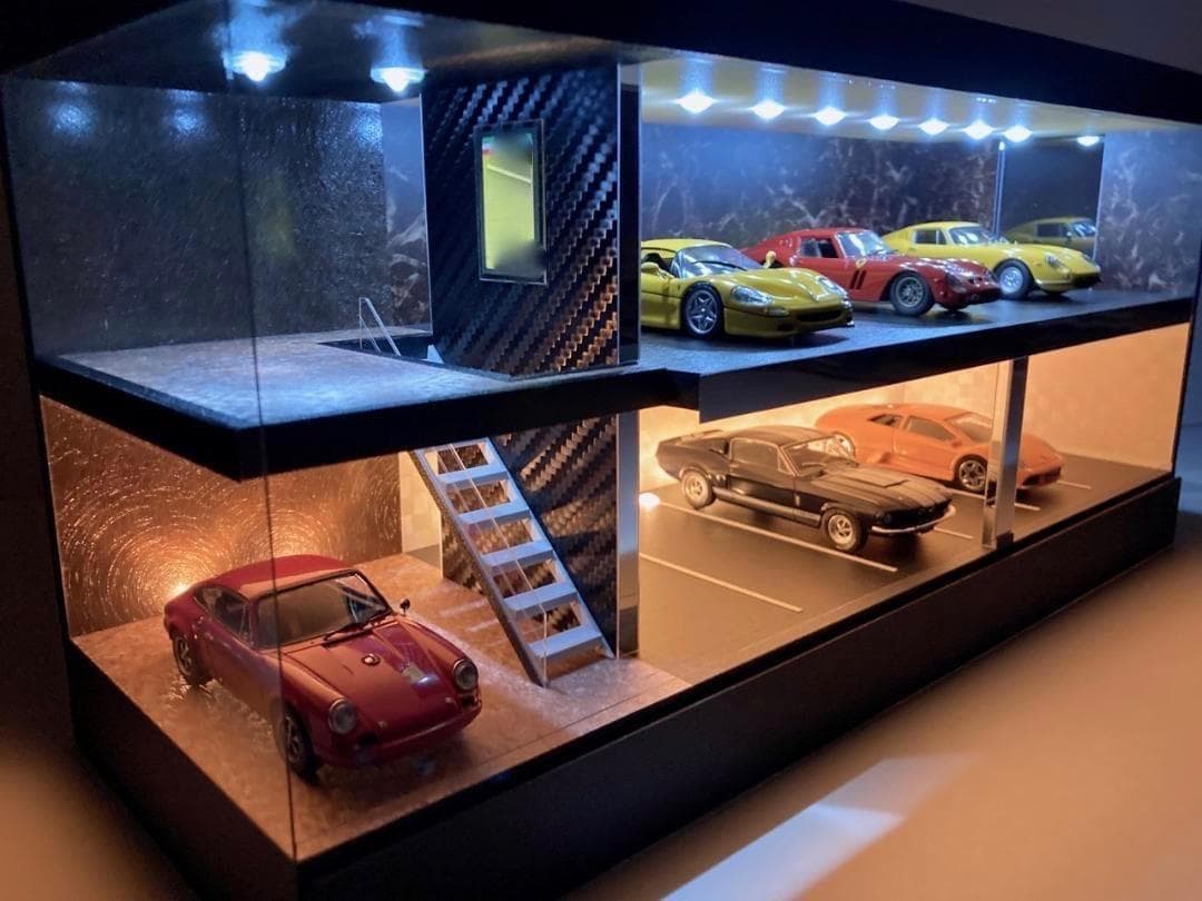 kovoxyオーダー品・ 2層式・ディスプレーBOX / ネオジオラマ