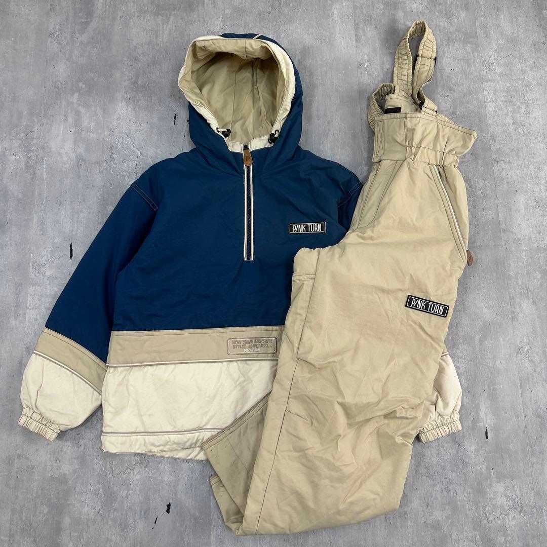 Z250 良品 PINK TURN スノボーウェア スキー 上下 レディース M