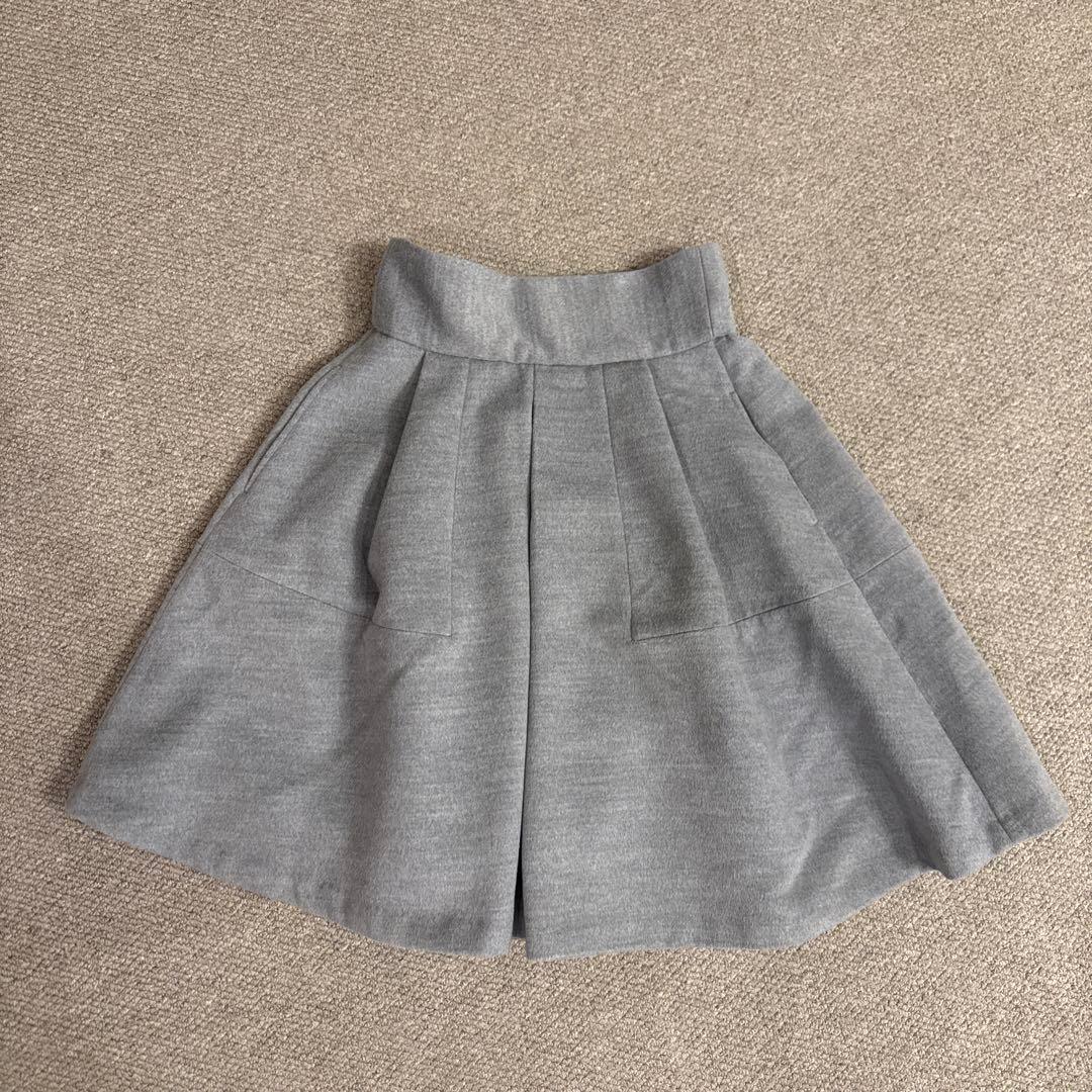 seventen by mihokawahitoグレー キュロットMサイズ