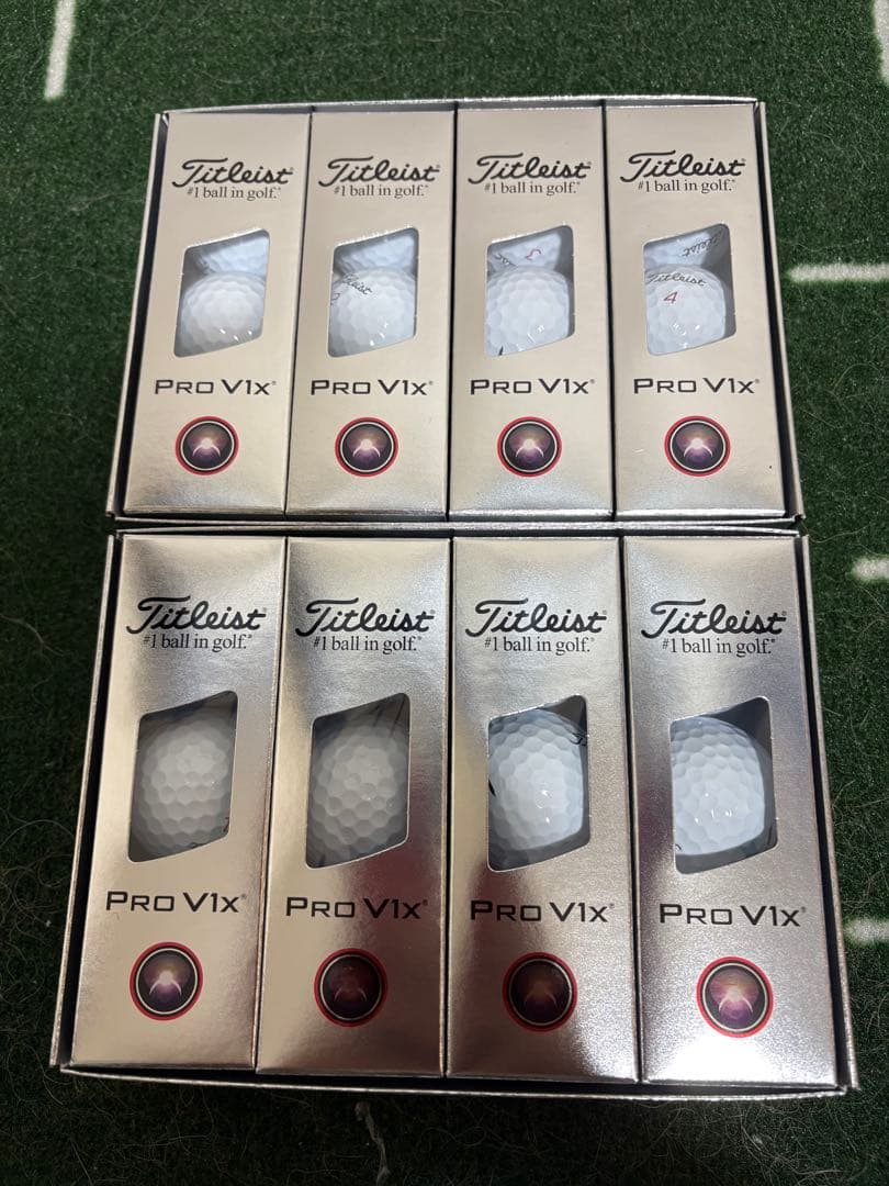 Titleist ProV1x 2025年モデル白 2ダース