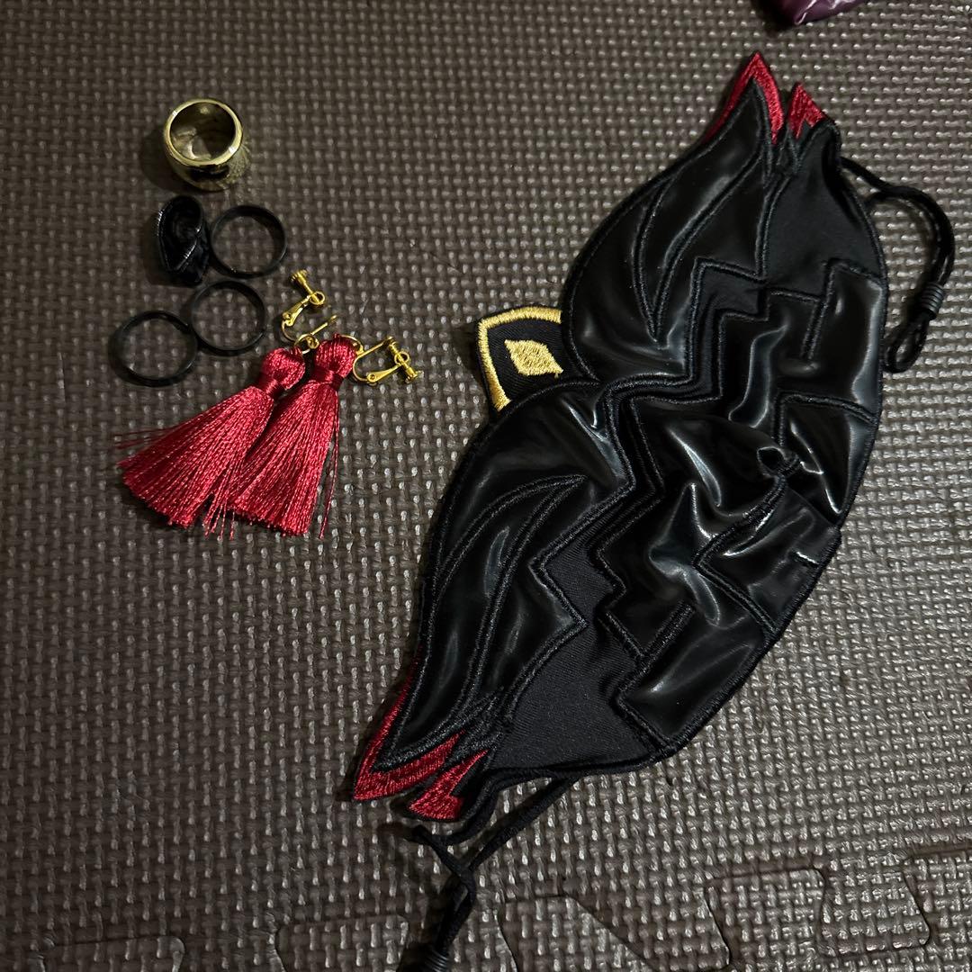 原神　三分妄想　久喜忍　衣装、ウィッグ、小物、靴