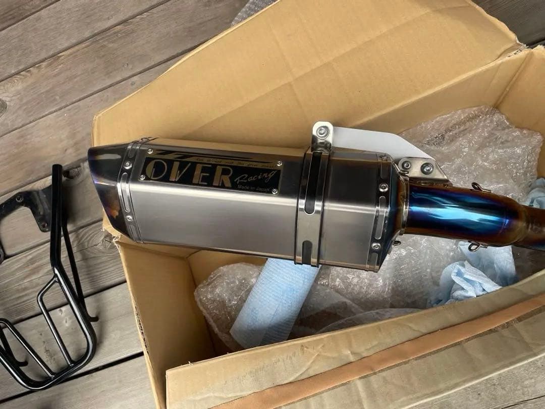 YZF-R6（BN6）OVER Racing チタン スリップオンマフラー