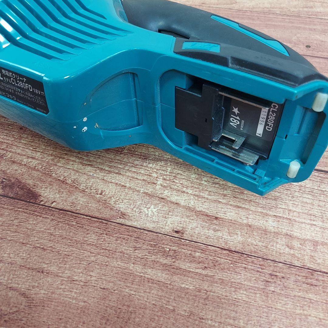 マキタ　充電式クリーナー　CL280FD　 純正バッテリー　充電器　セット