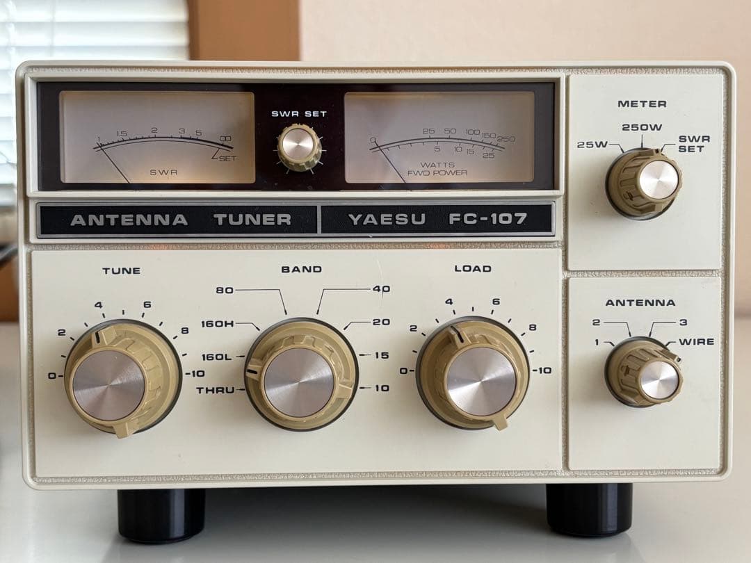 YAESU FC-107 アンテナチューナー