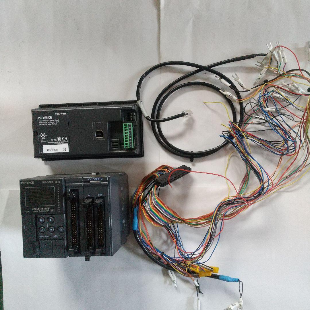 キーエンスKV-3000 ロジックコントローラ VT3-W4M タッチパネル