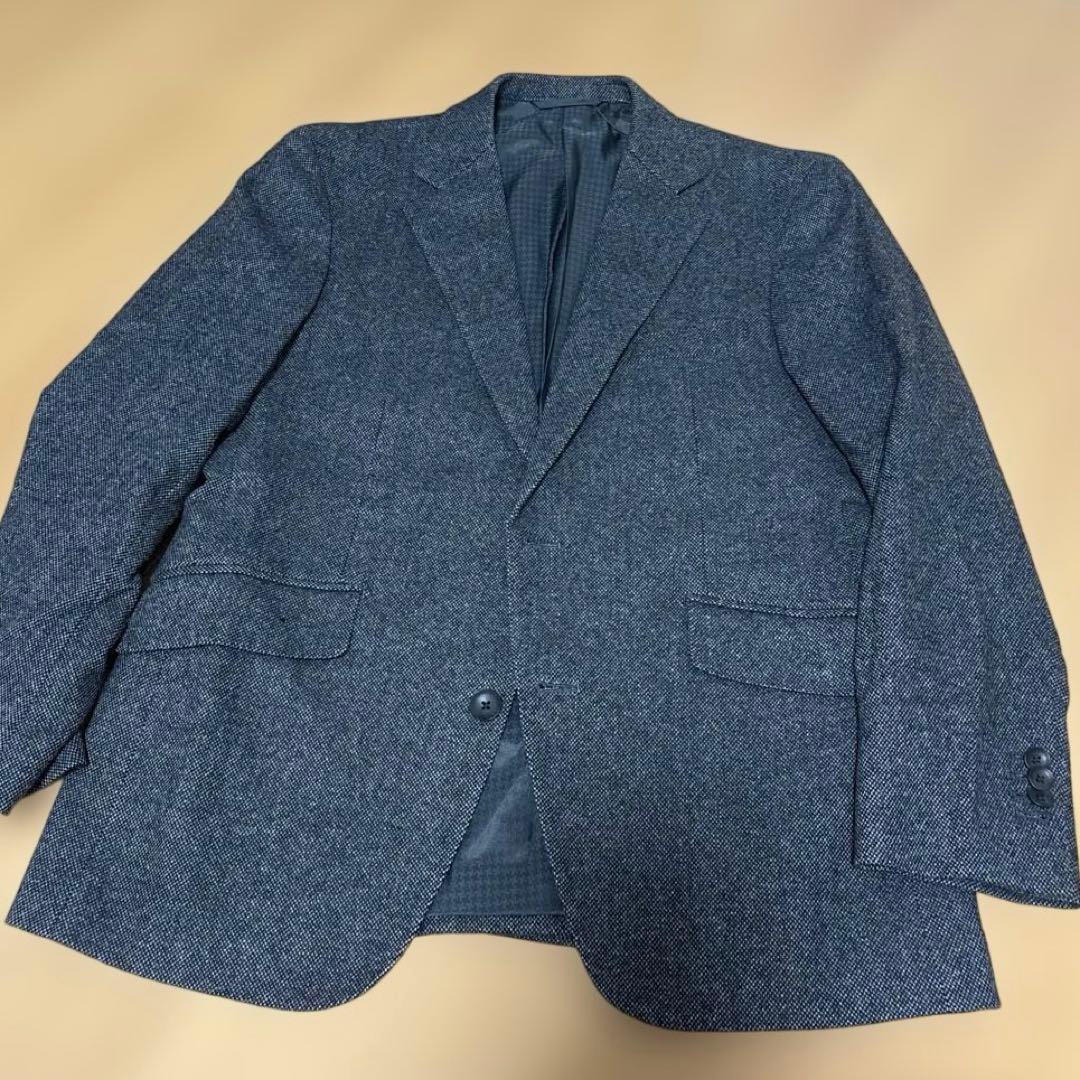 D'or HOMME ３ピーススーツ ツイード素材