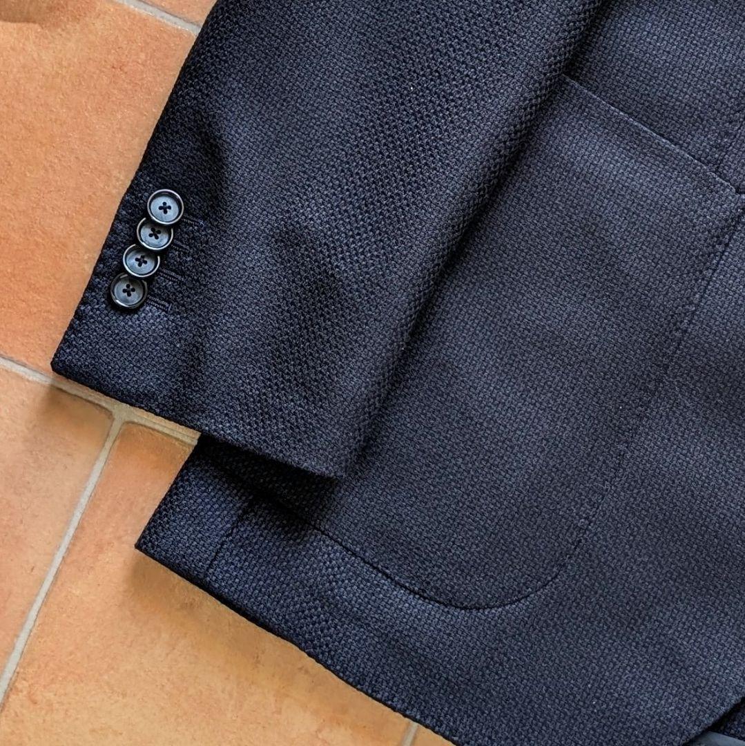 TAGLIATORE ネイビージャケット ホップサック タリアトーレ 48サイズ