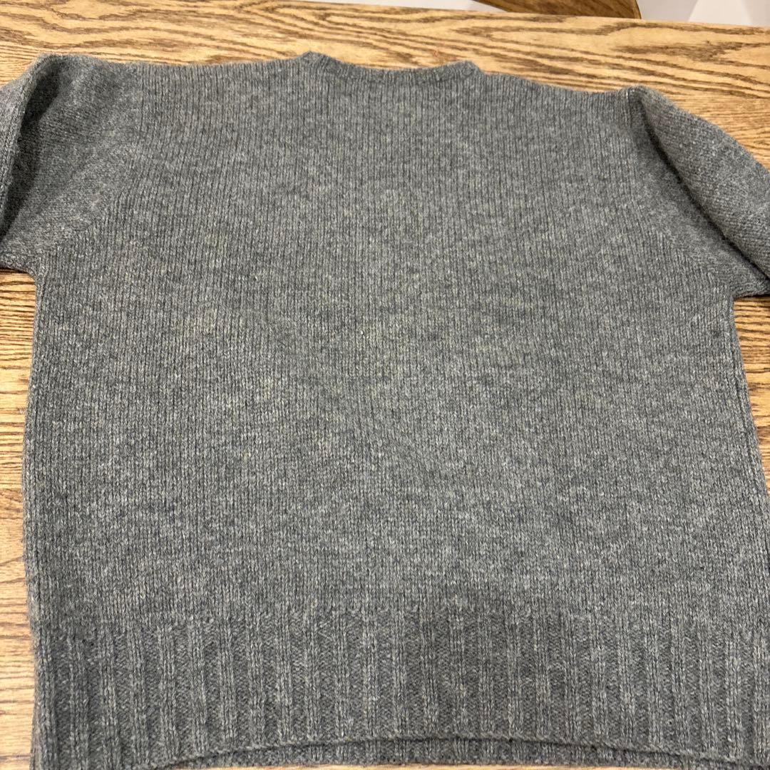 Polo by Ralph Lauren グレー ラムウール セーター L