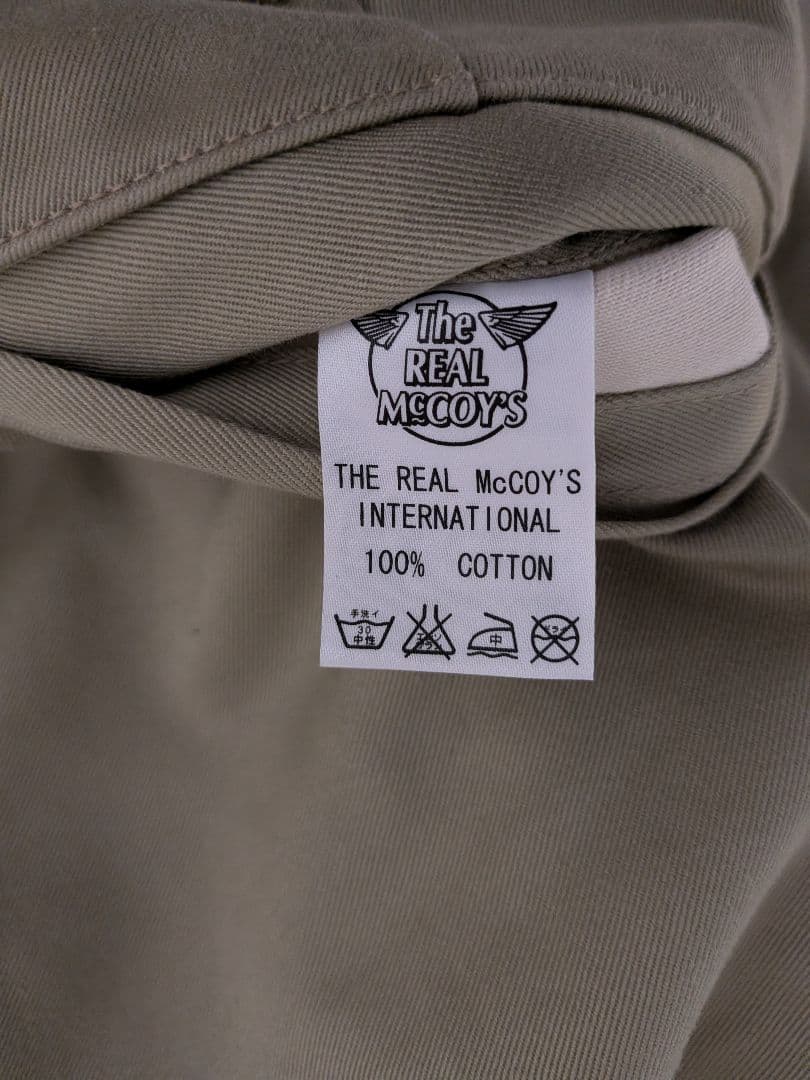 REALMcCoy リアルマッコイズ トラウザー チノパン 32インチ アメカジ