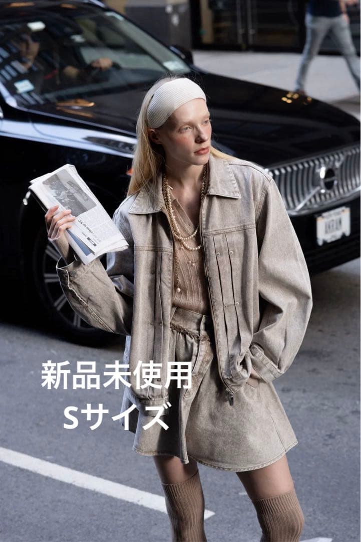 THETOE Olympia Denim Jacket Sサイズ　brown