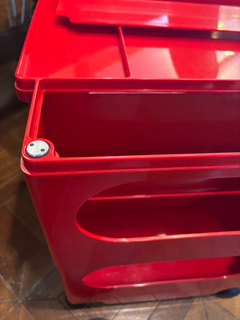 ボビーワゴン2段 JoeColombo レッド