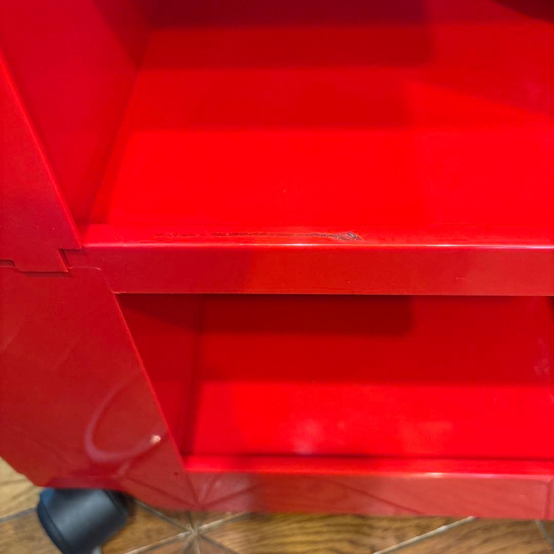 ボビーワゴン2段 JoeColombo レッド