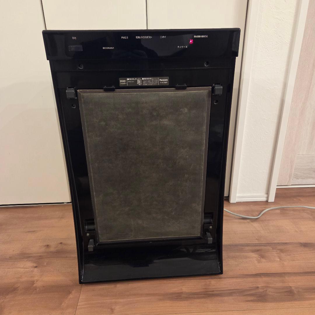 Panasonic ナノイーX 加湿空気清浄機 ブラック F-VC70XP