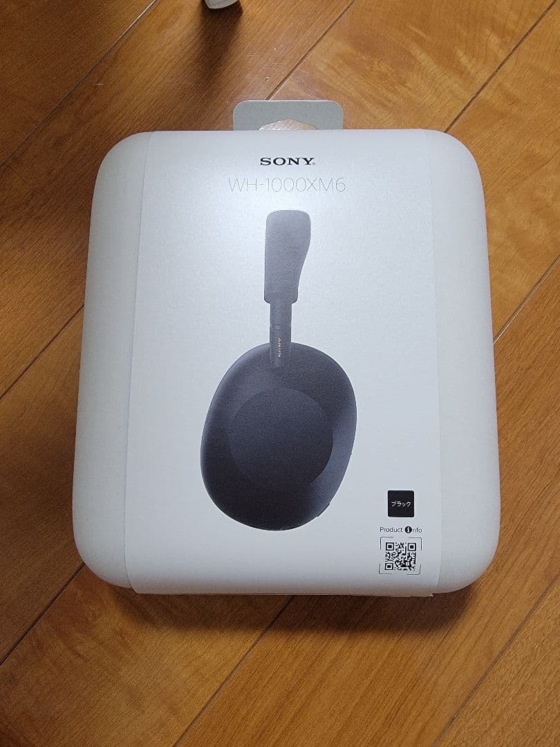 SONYワイヤレスノイキャンステレオヘッドセットWH-1000XM6黒