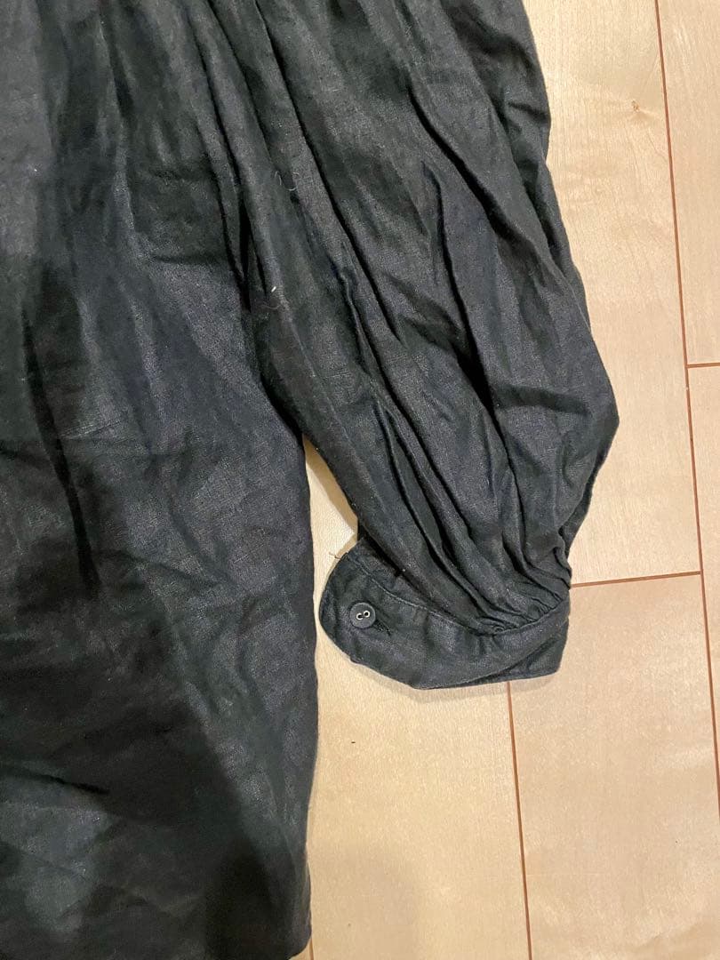 【完売品】dept majotaeリネン チュニック ブラック