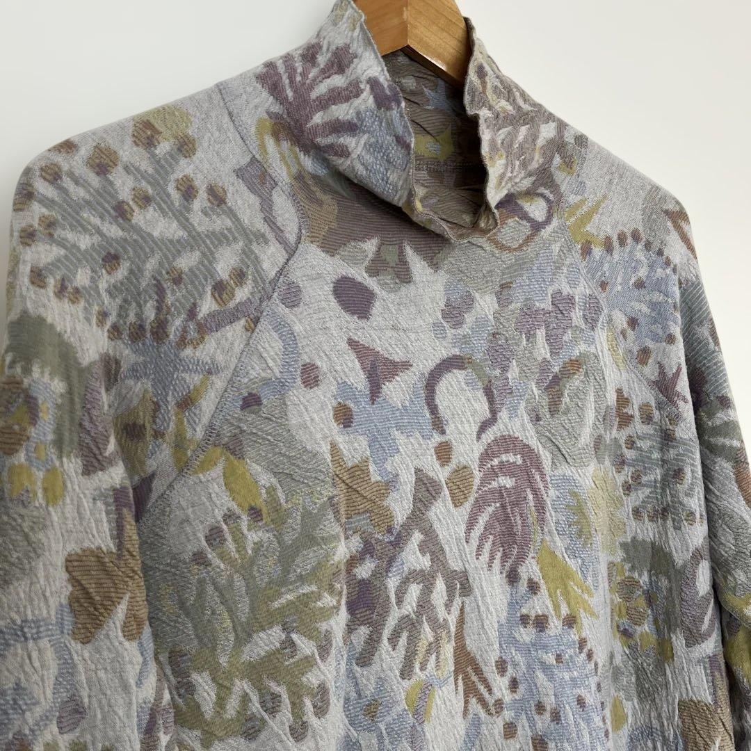 【美品】ヨーガンレール★ハイネック チュニック　毛40%