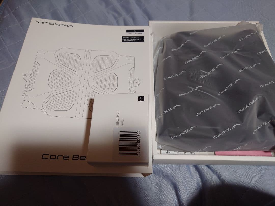 シックスパッドCore Belt 2 EMSトレーニングベルト　Lサイズ