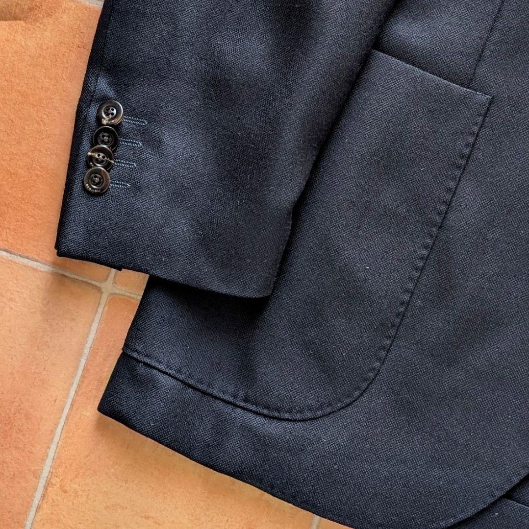 【近年モデル】BOGLIOLI DOVER ホップサック ジャケット ネイビー