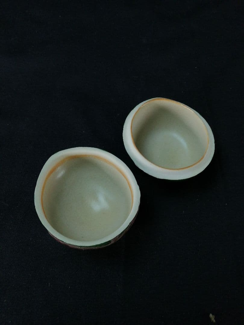 【茶道具】三浦竹軒造　桃香合　香合316