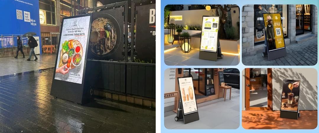 新品/デジタルサイネージ/看板/画像/動画/屋外広告/ディスプレイ