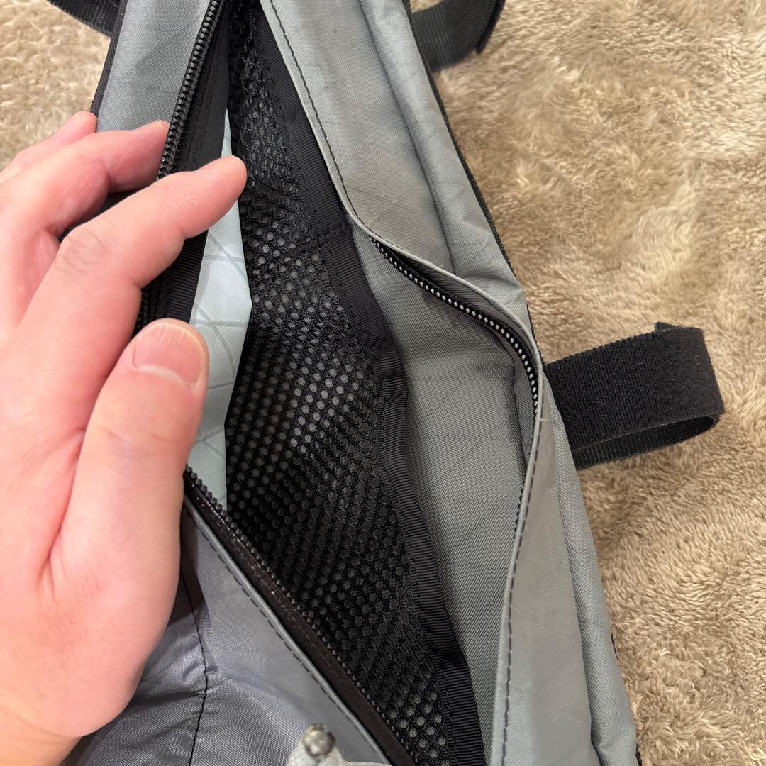 ILE frame bag x-pac/grey フレームバッグ