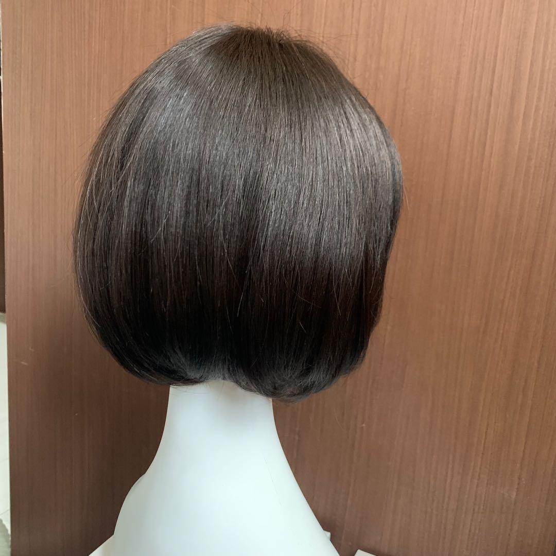 Na N a様☆人毛100% 誰もが一度は憧れるボブヘア かつら K32