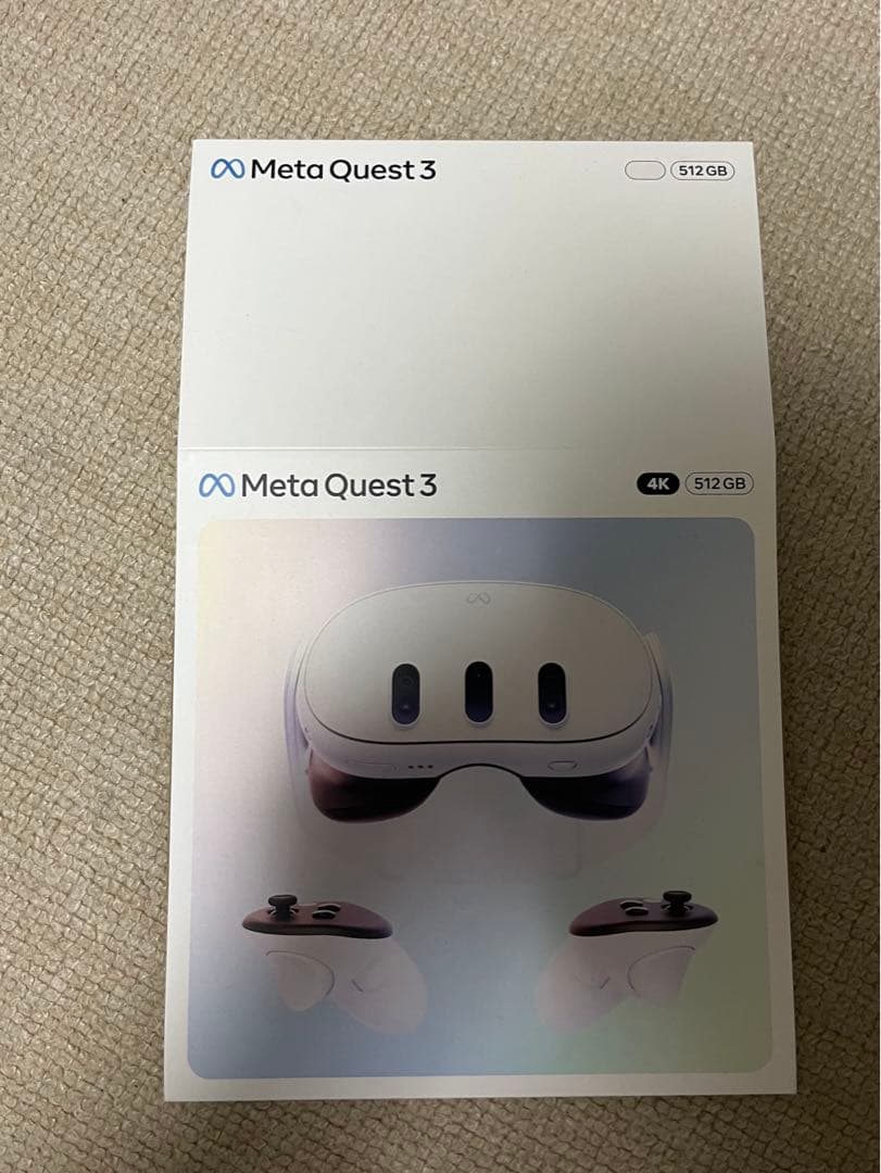  Quest3 512GB 動作確認済み