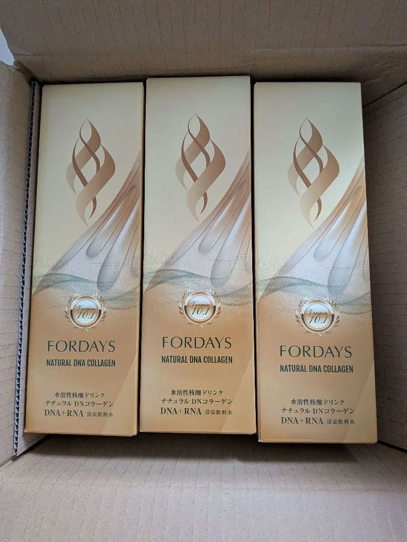 FORDAYS ナチュラルDNA コラーゲン　3本入り