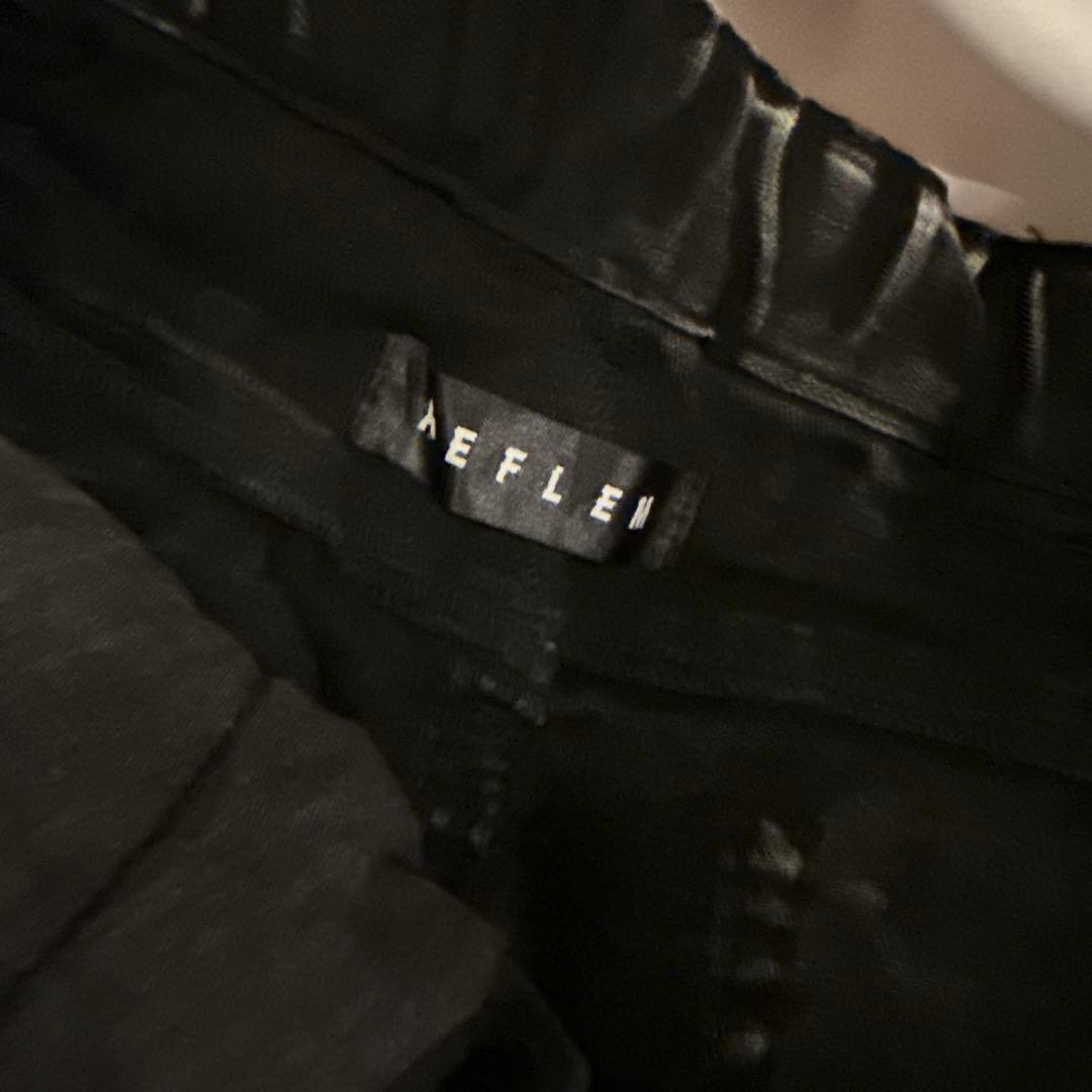 ！説明文必読！レフレム レッグカバー付き レイヤードデニムショートパンツ グレー