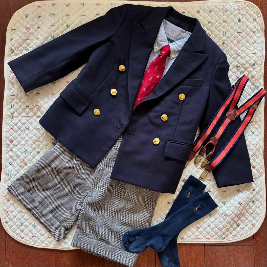 【美品】Ralph Lauren 6点セット120cm 男の子 フォーマル