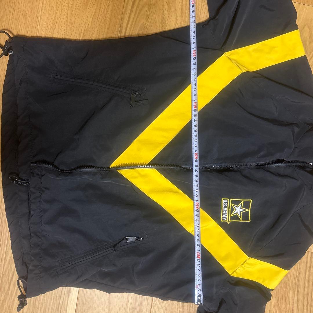 米軍U.S. Army ウォームアップウェアセット 黒/黄