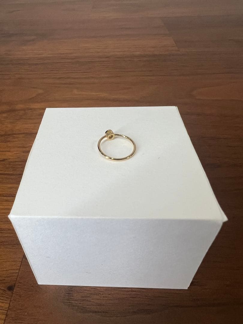 【りょうちゅ】SHIHARA ダイヤモンド シングルピアス イエローゴール