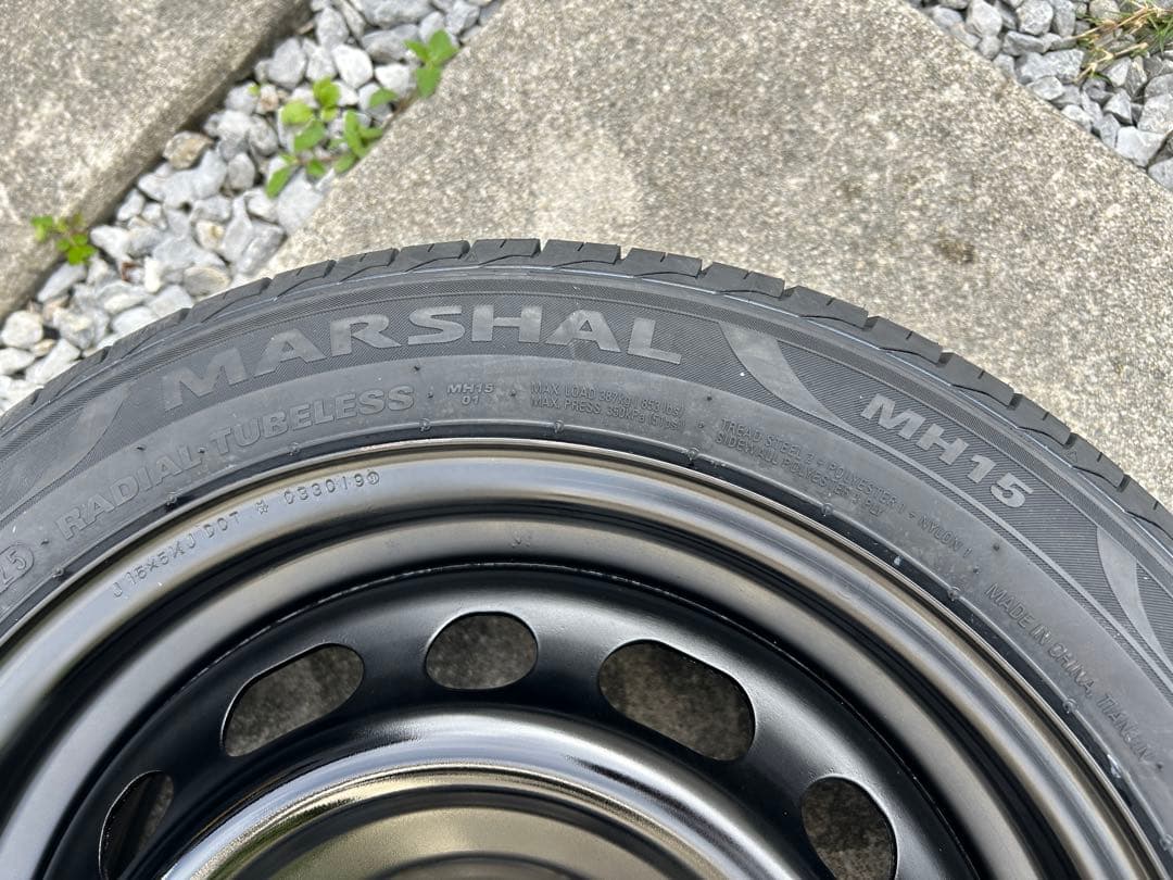 専用品①新品タイヤ165/55R15 ホイールタイヤ4本セット