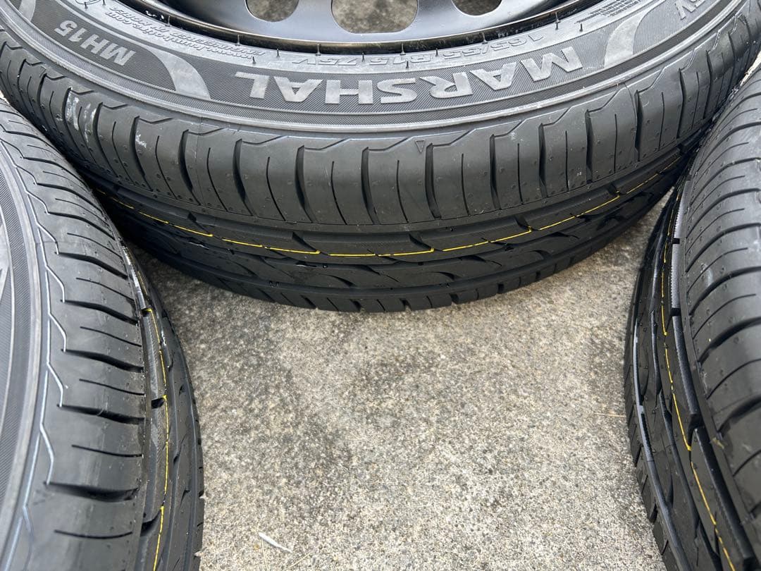 専用品①新品タイヤ165/55R15 ホイールタイヤ4本セット