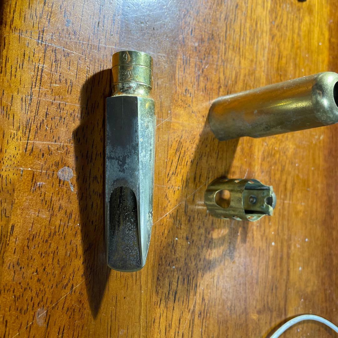 オットーリンクスーパーマスター　NY 6番メタテナーサックス真鍮製マウスピース