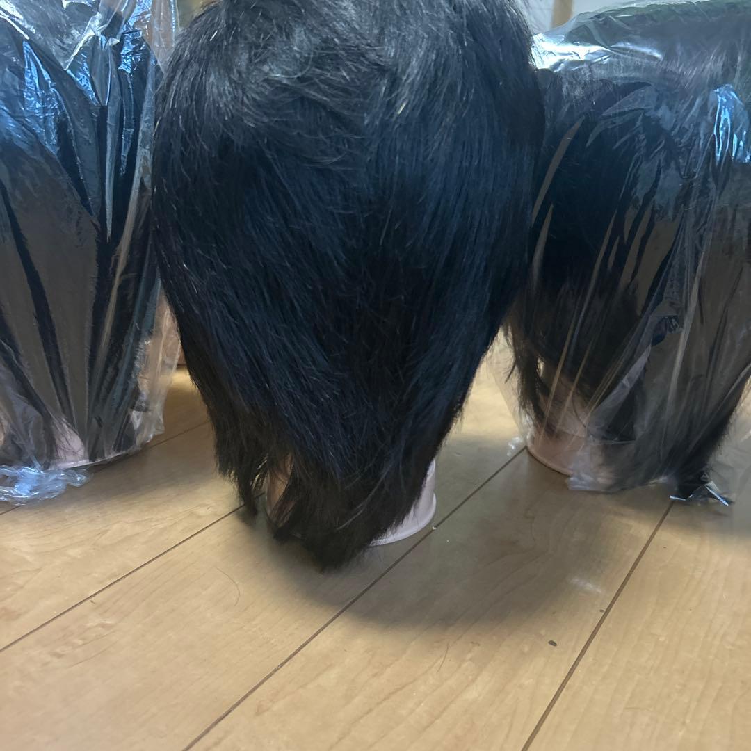 美容師国家試験用カット済みウィッグ16体