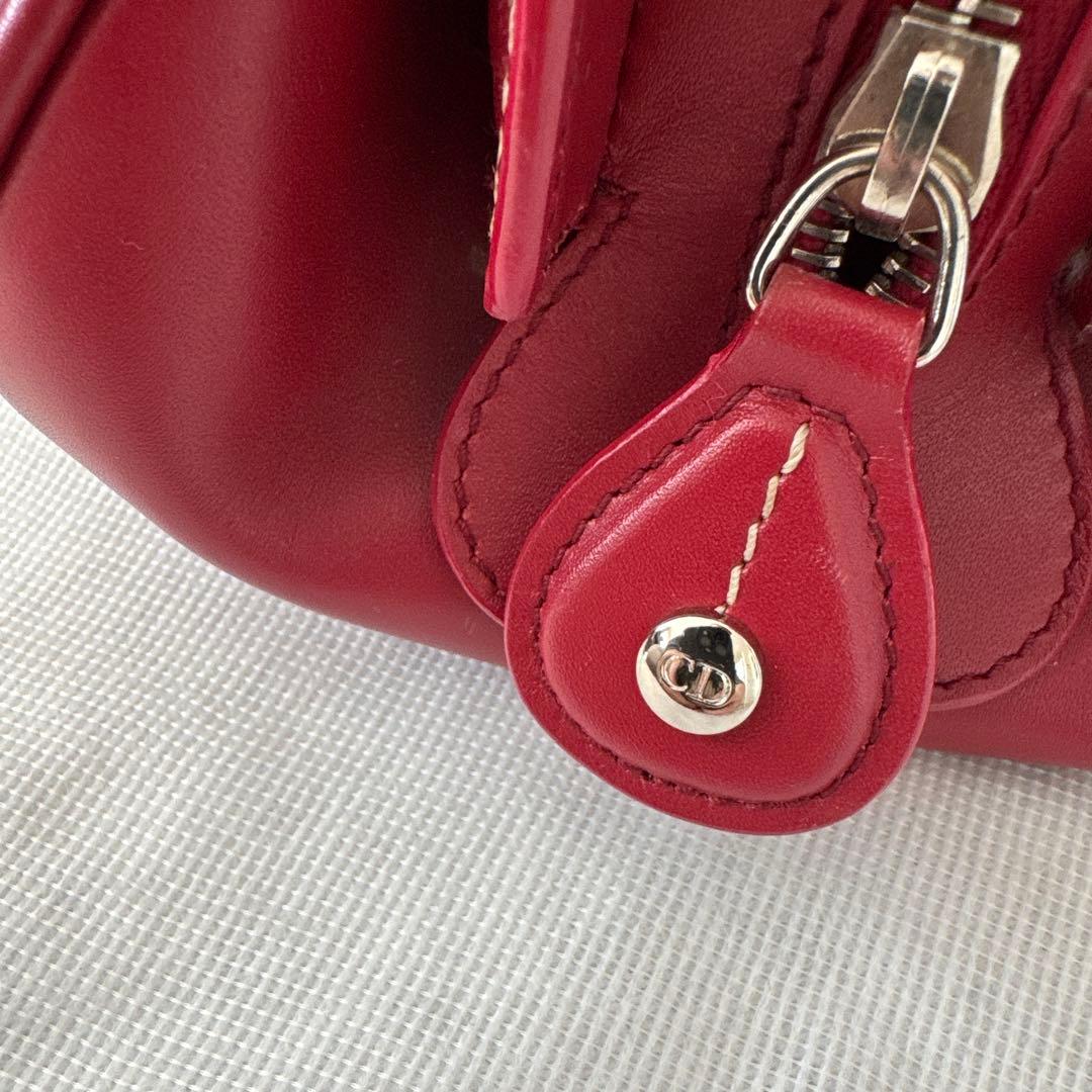 Christian Dior ジョンガリアーノ　バッグ　赤