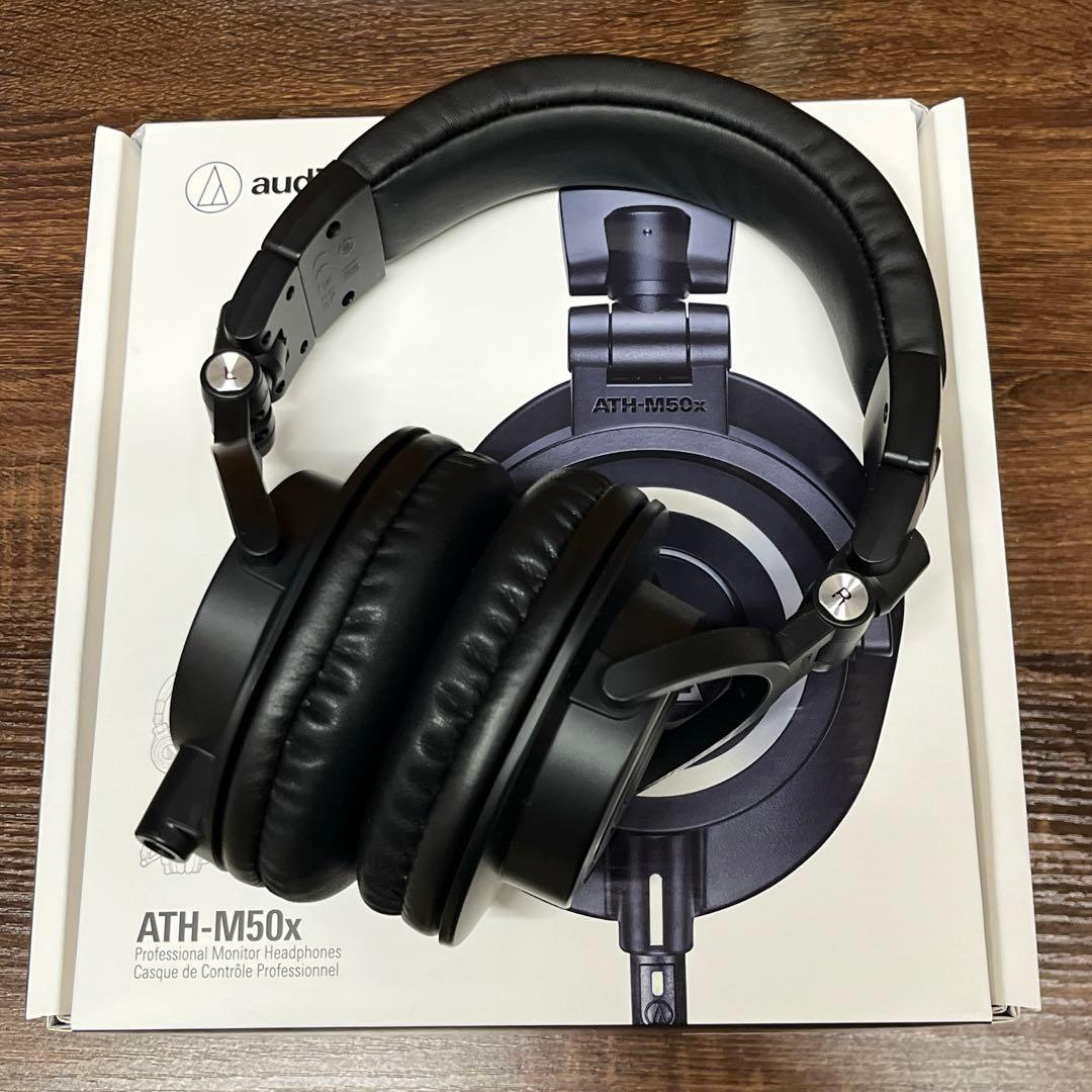 オーディオテクニカ ATH-M50x プロフェッショナルモニターヘッドホン