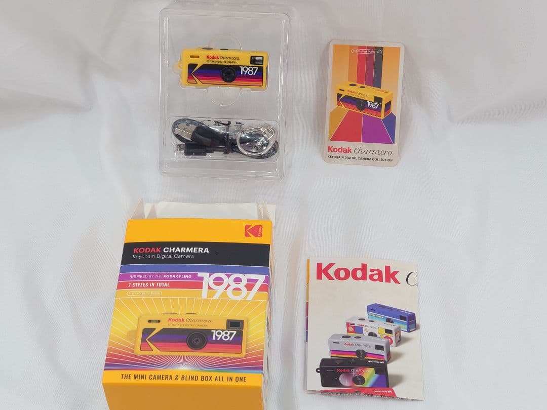 KODAK CHARMERA キーチェーンデジタルカメラ TYPE01 イエロー