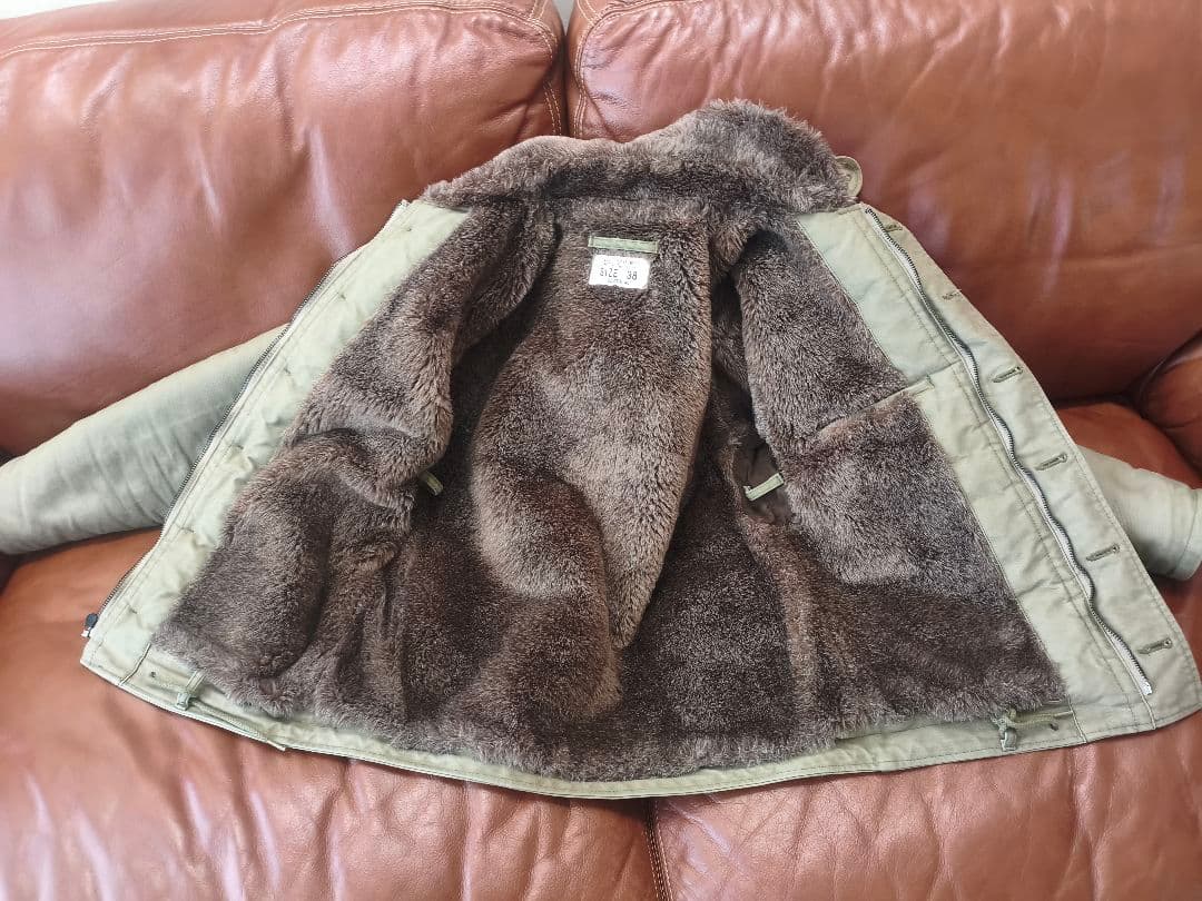 HOUSTON N-1 デッキジャケット 5N-1X TANカラー