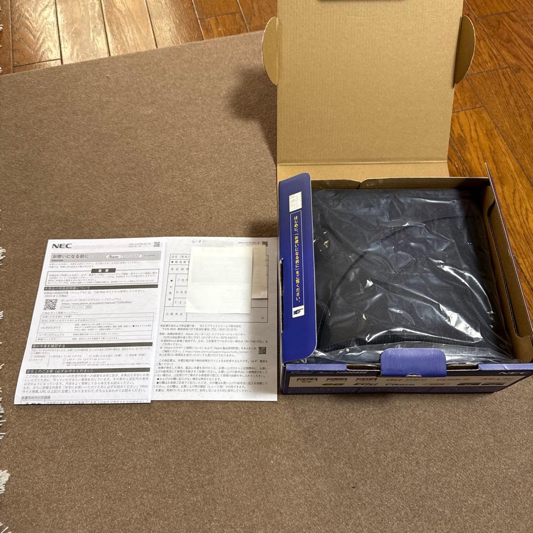 NEC Aterm 7200D8BE Ｗi-Fiホームルーター