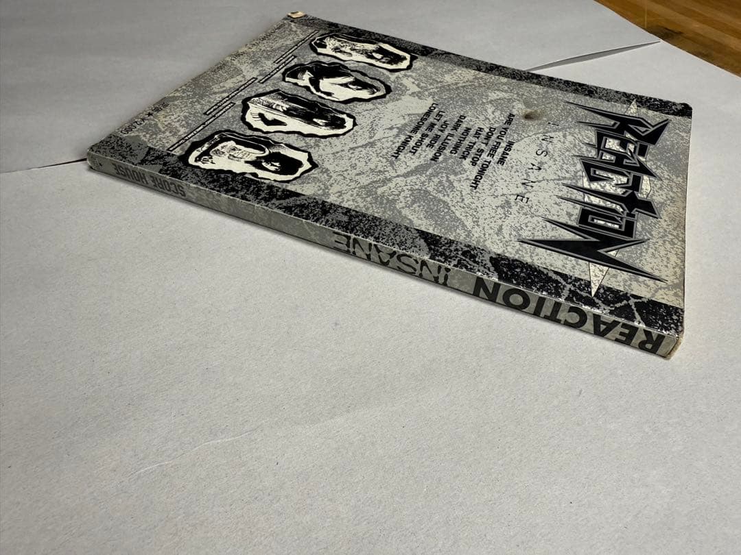 超激レア　REACTION INSANE バンドスコア