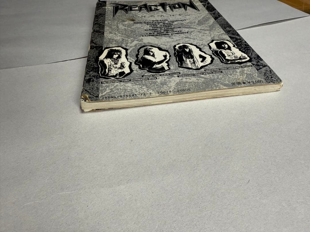 超激レア　REACTION INSANE バンドスコア