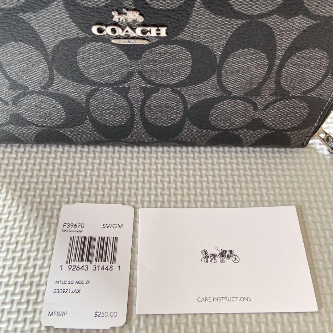 ま*ー様 COACH コーチ 長財布