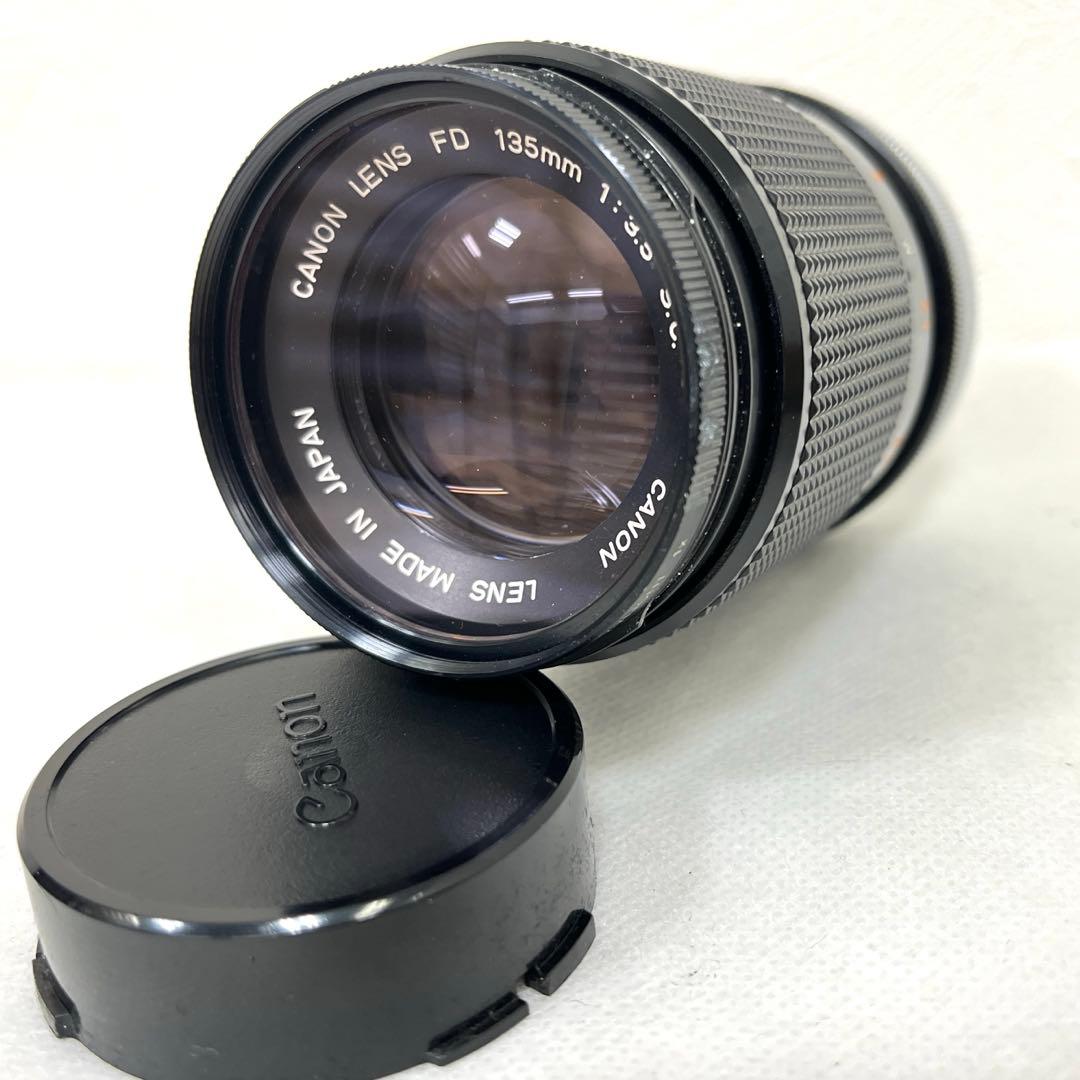 【専用ケース付】CANON LENS FD 135mm 1:3.5 S.C.