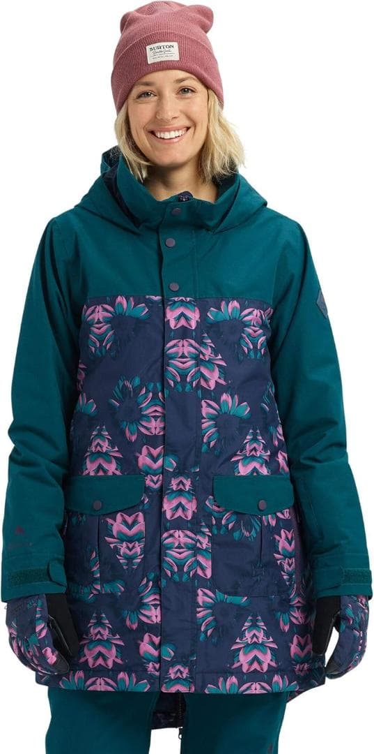 美品　BURTON　ゴアテックス　アイリスジャケット　レディース　緑　S