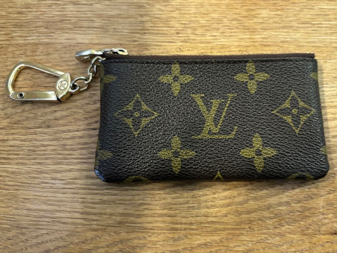 ルイヴィトン　モノグラム　ポシェットクレ　財布　小銭入れ