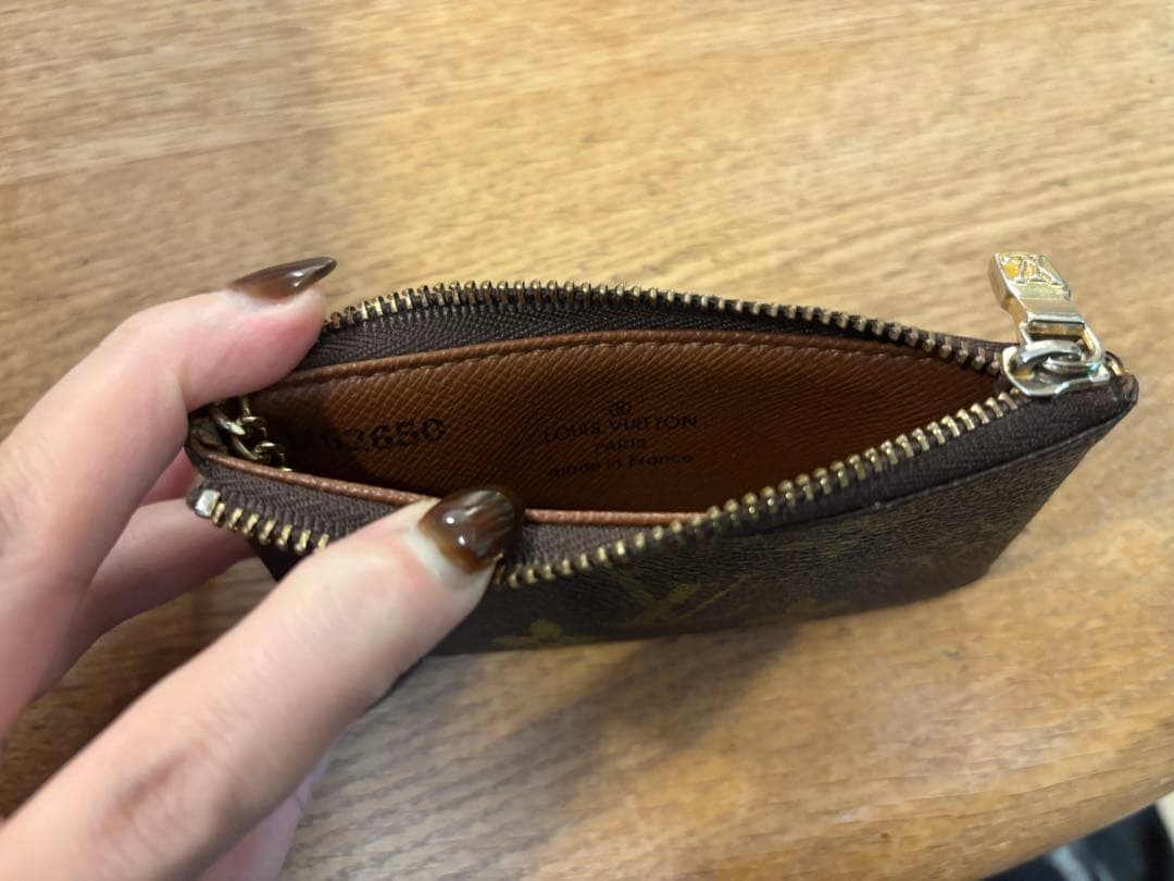 ルイヴィトン　モノグラム　ポシェットクレ　財布　小銭入れ